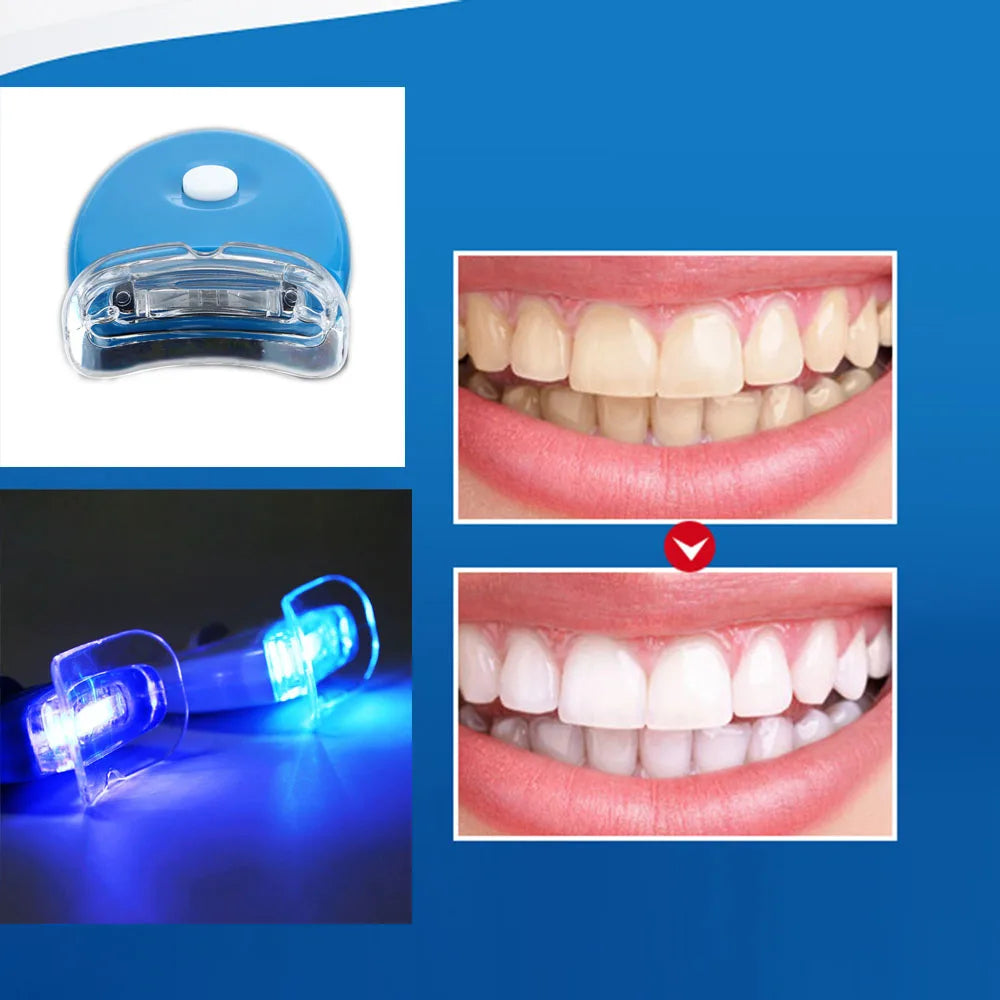 New Blue Led Teeth Whitening Accelerator Uv Light Dental Laser Lamp Light Tool Tooth Cosmetic Laser Women Beauty Health