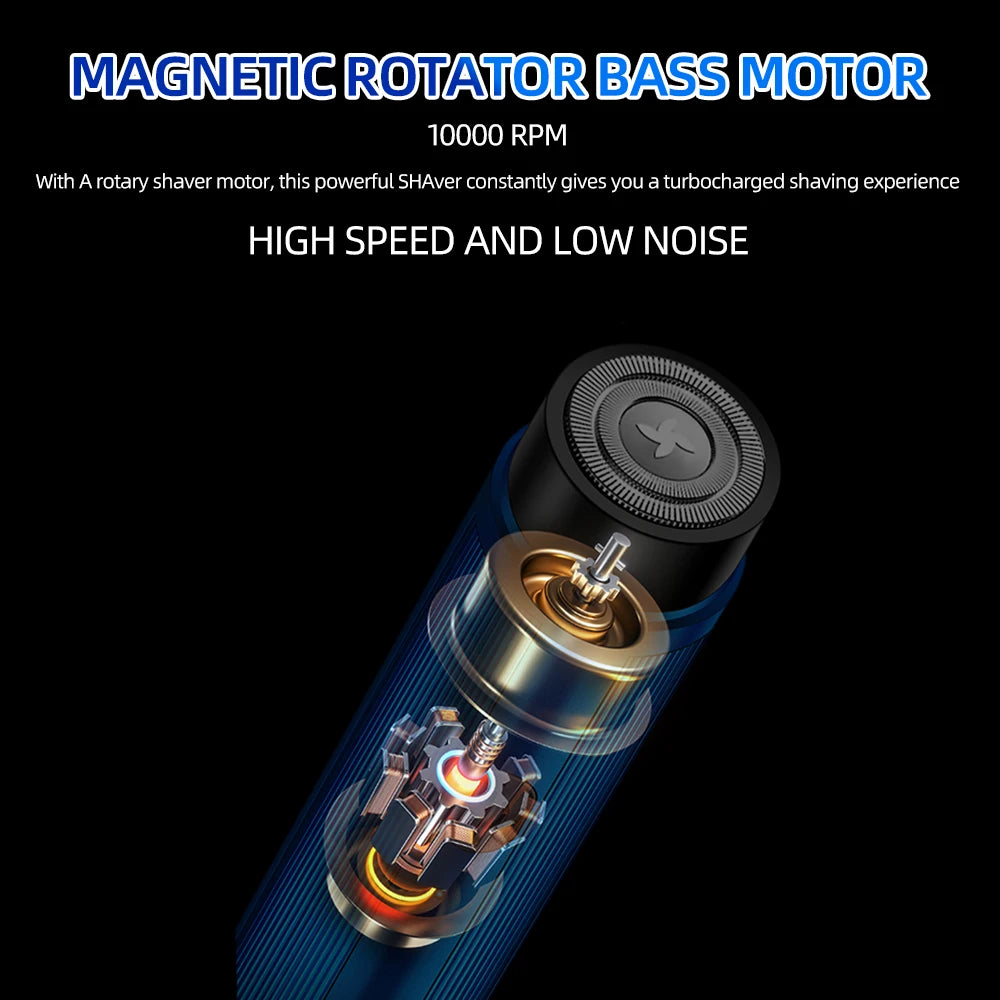 Mini Electric Razor – Perfect for Men & WomenRechargeable Mini Shaver