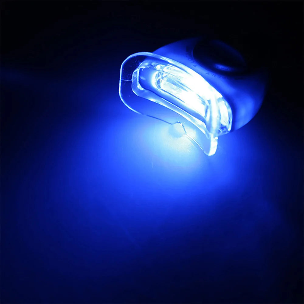 New Blue Led Teeth Whitening Accelerator Uv Light Dental Laser Lamp Light Tool Tooth Cosmetic Laser Women Beauty Health