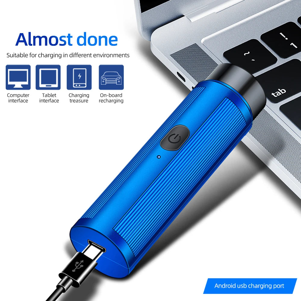 Mini Electric Razor – Perfect for Men & WomenRechargeable Mini Shaver