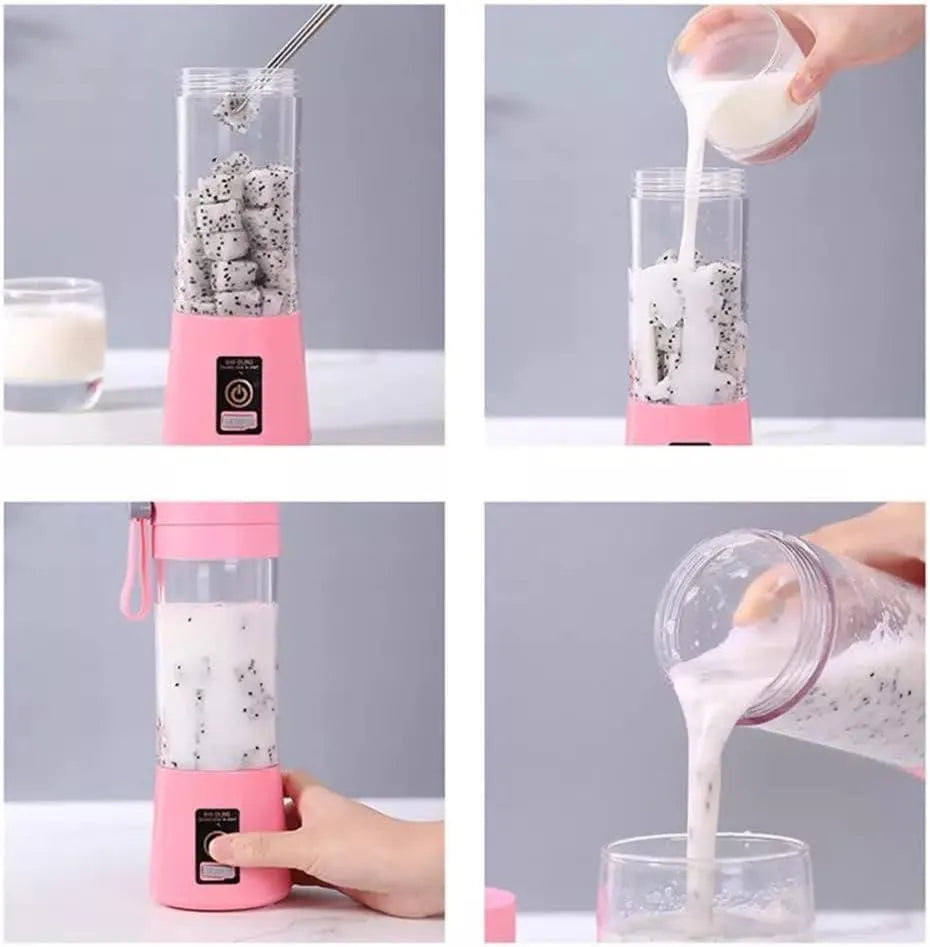 Portable & Rechargeable Electric Juicer Blender